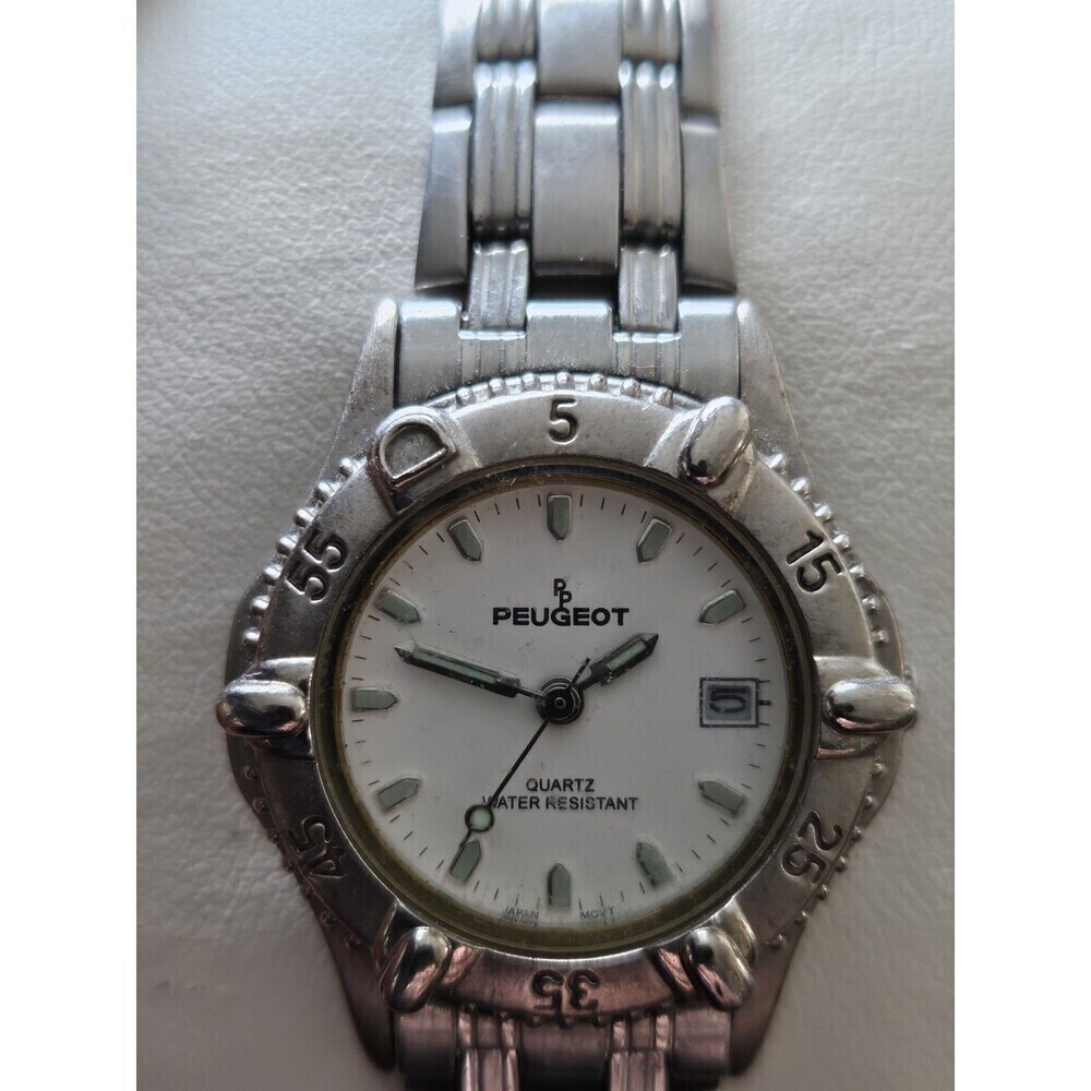 Paul Peugeot Analog Women's Wristwatch Silver Tone Stainless Steel Band. - Picture 7 of 14